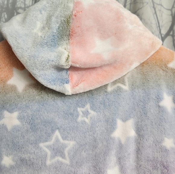 Girl's 32°Heat Sleeper Robe Hoodie Cozy Soft Lounger 14/16 - Picture 10 of 10